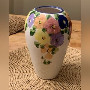 Floral Ceramic Vase